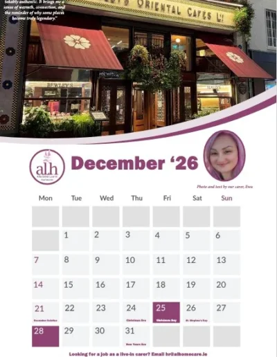 Alhomecare - Praca dla opiekunek w Irlandii